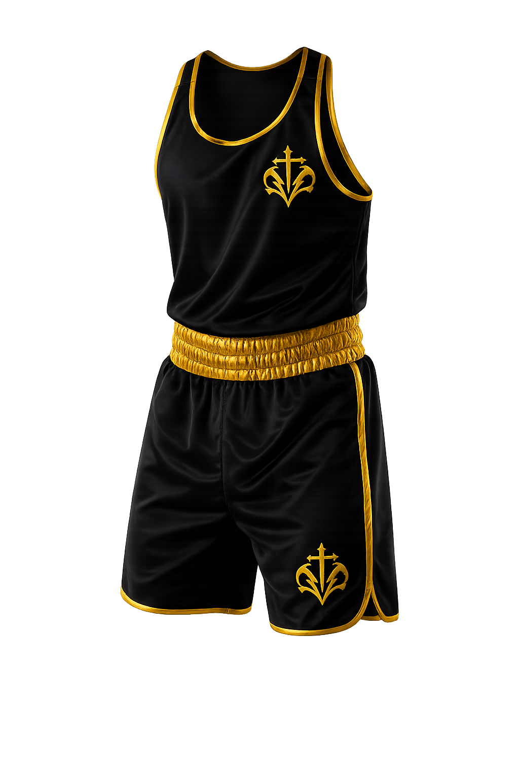 AMEN Signature Black and Gold Boxing Set